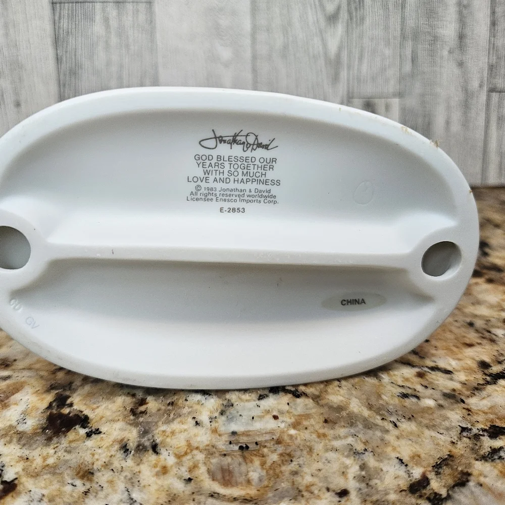 Precious Moments Happy Anniversary God Bless Our Years Together w/So Much Love - Picture 5 of 14